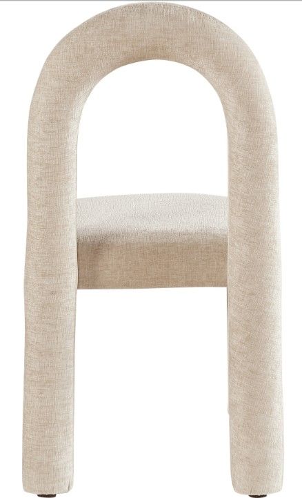 Meridian Furniture Amari Beige Upholstered Dining Chair-3