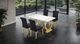 Furniture of America® Holstebro 2-Piece Gold/Black Side Chair-1