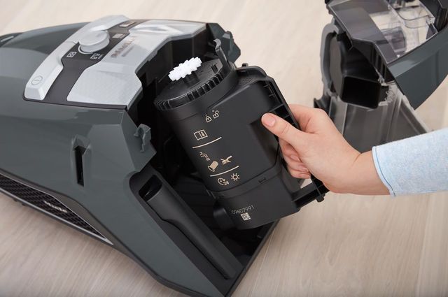 OUT OF BOX Miele Blizzard CX1 PureSuction Graphite Grey Bagless Canister Vacuum - Blizzard CX1 Pure Suction-3