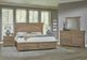 Vaughan-Bassett Vista Natural Oak King Mansion Storage Bed-2