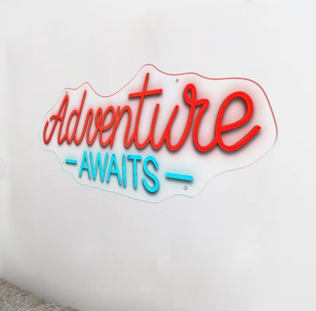 Classy Living Enlightened Adventure Awaits LED Neon-3