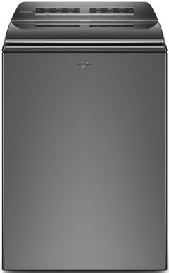 Whirlpool® 5.2 - 5.3 Cu. Ft. 2 in 1 Removable Agitator Chrome Shadow Top Load Washer