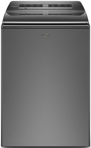 Whirlpool 5.2-5.3 Cu. Ft. Chrome Shadow Removable Agitator Top Load Washer