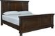 Millennium® by Ashley Porter 2-Piece Rustic Brown California King Panel Bed Set-1