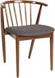 Jofran Inc. Copenhagen Denmark Brown Side Chair-0