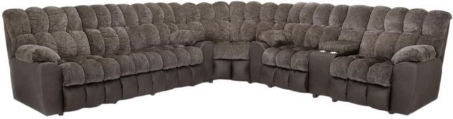Franklin™ Westwood 3-Piece Atlantic Mink L-Shape Manual Reclining Sectional-0