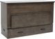 CabinetBed Inc.™ Studio Pebble Grey Folding Queen Bed-1