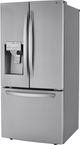 LG 33 in. 24.5 Cu. Ft. PrintProof™ Stainless Steel French Door Refrigerator-4