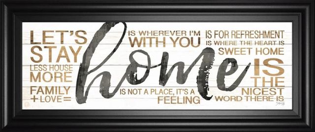 Classy Art Home by Marla Rae Framed Print Wall Art-1