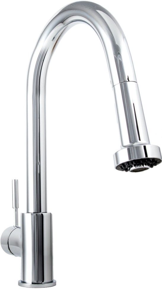 ZLINE Monet Chrome Pull Down Single Handle Kitchen Faucet-0