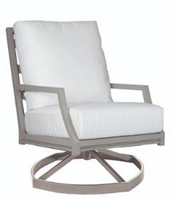 Lane Venture® Willow Gray Swivel Lounge Chair-0