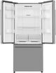 Galanz 28 in. 16.0 Cu. Ft. Stainless Steel French Door Refrigerator-4