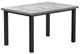 Homecrest™ Outdoor Living Customizable Concrete Aluminum/Composite 42" x 62" Rectangular Balcony Table -0