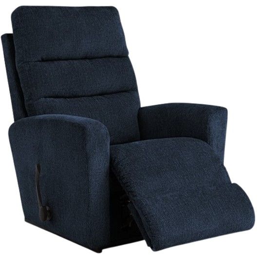 La-Z-Boy® Liam Navy Manual Rocking Recliner-1