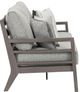 Signature Design by Ashley® Hillside Barn Brown/Gray Fabric/Wooden Outdoor Sofa-2