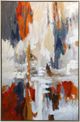 Harp & Finial® Evolve Multi-Colored Framed Canvas Art-0