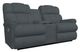 La-Z-Boy® Pinnacle Denim Power Wall Reclining Loveseat with Console, Headrest, and Lumbar-0