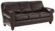 Best® Home Furnishings Customizable Noble Leather Sofa with Honey Birch Legs-0