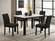 Crown Mark Resia Black Dining Chair-1