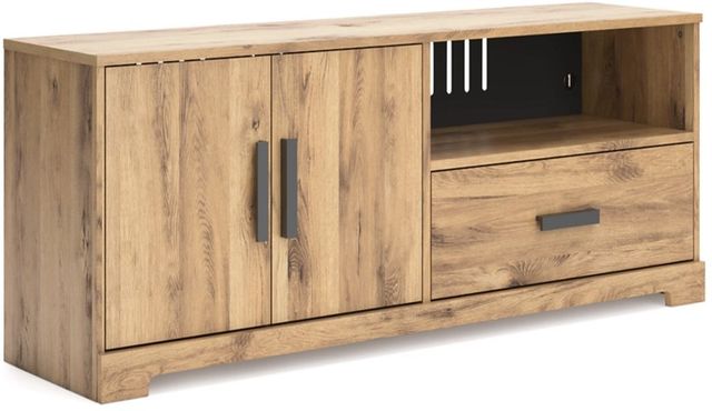 Signature Design by Ashley® Larstin Tan TV Stand-0