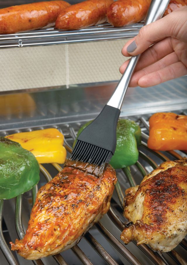 Napoleon PRO Stainless Steel Silicone Basting Brush-1