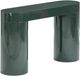 TOV Furniture Mira Green High Gloss Console Table-0