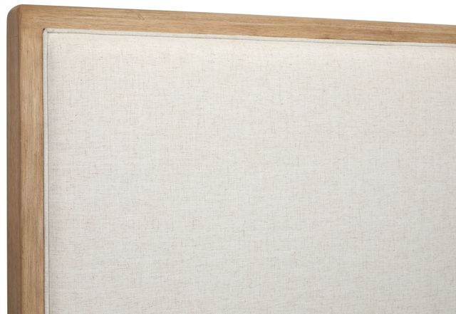 Magnussen Home® Coventry Honey Maple/Natural  California King Upholstered Panel Bed-3