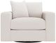 Bernhardt Vaughn Bernhardt Living White Swivel Chair-3