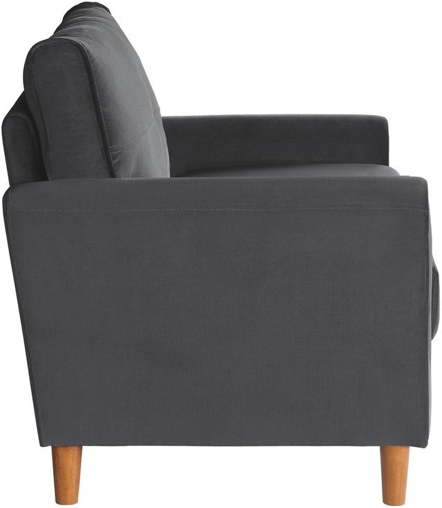 Mazin Furniture Dunleith Grey Upholstered Accent Chair-2