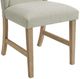 Elements International Eleanor White Dining Chair-4