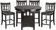 Homelegance® Junipero 5-Piece Counter Height Dining Table Set-1