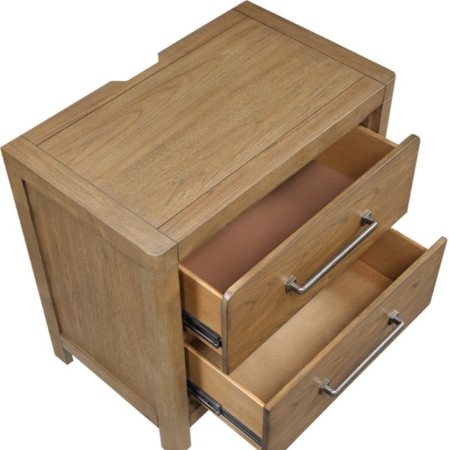 Homelegance® Charlotte Light Brown Nightstand-4