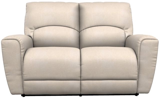 La-Z-Boy® Cassian Sand Power Reclining Loveseat with Headrest and Lumbar-1