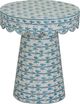 TOV Furniture Lady Blue Ribbon Capiz Shell Round Side Table-0