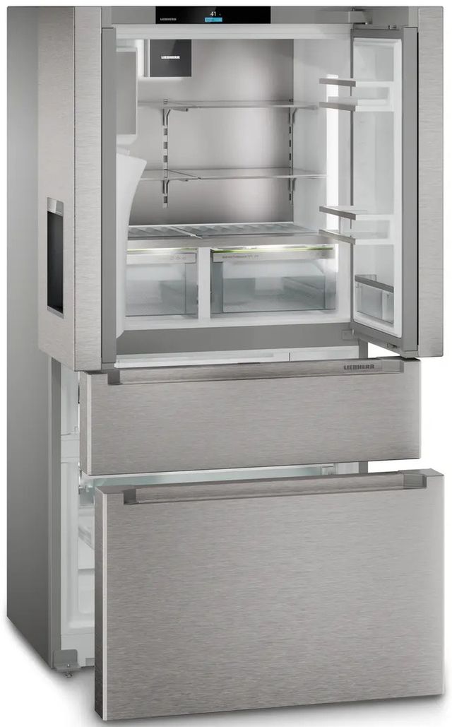 Liebherr 36" 20.7 Cu. Ft. Stainless Steel Counter Depth French Door Refrigerator-3