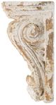 A & B Home 6-Piece Antique Cream 5" Wall Shelf Set-3