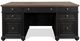 Riverside Furniture Regency Antique Oak/Matte Black Executive Desk-1