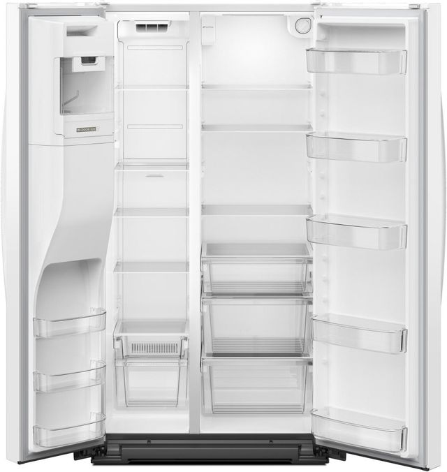 Whirlpool® 36" 20.9 Cu. Ft. White Counter Depth Side by Side Refrigerator-1