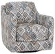 Franklin™ Hughes Los Alamos Teal Swivel Accent Chair-0