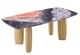 Furniture of America® Northolt 5-Piece Black/Gray/Matte Gold Dining Table Set-2