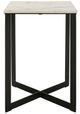 Coaster® Tobin 3-Piece White Occasional Table with Black Base Set-2
