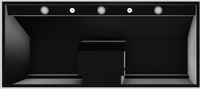 Vent-A-Hood® 48" Black Under Cabinet Range Hood-2