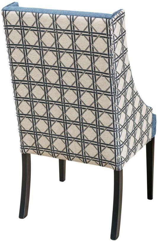 Urban Collections by Yutzy Woodworking Bristow Black/Blue/White Office Chair-1