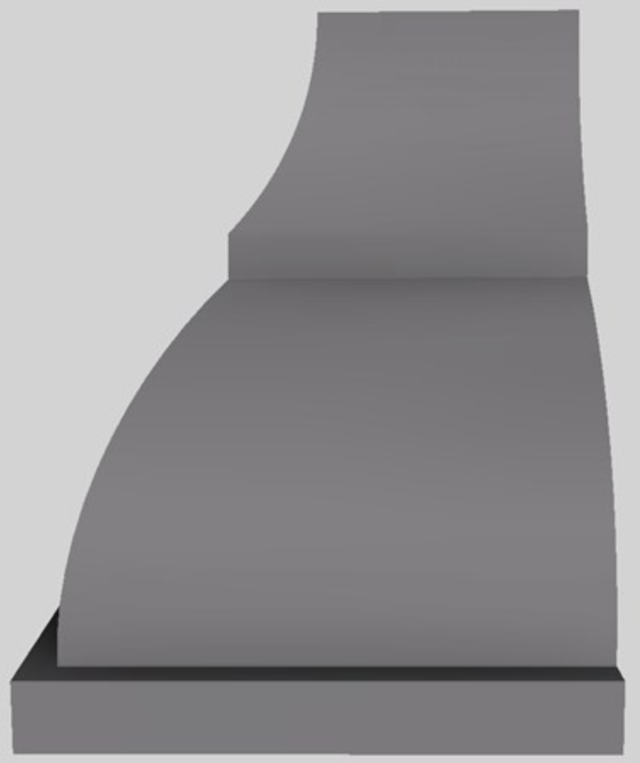 Vent-A-Hood® Designer Series 36" Gunsmoke Wall Mounted Range Hood-1