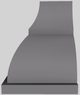 Vent-A-Hood® Designer Series 36" Gunsmoke Wall Mounted Range Hood-1