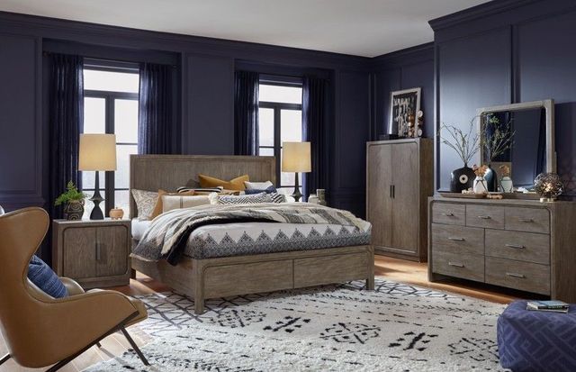 Magnussen Home® Westbourne Dark Umber 2-Door Nightstand-1