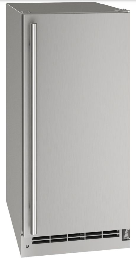 U-Line® 15" 65 lb. Stainless Steel Ice Maker-0