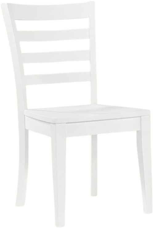 Winners Only® Bay City White Dining Side Chair-0