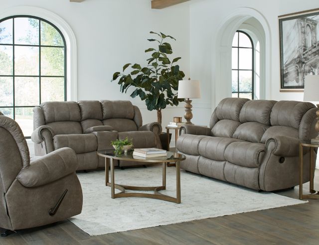 HomeStretch Durango Tan Manual Recliner-1