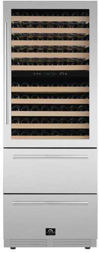 FORNO® Celano Alta Qualita 21.3 Cu. Ft. Stainless Steel Wine Column-0